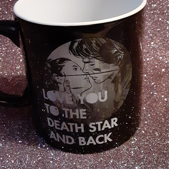 STAR WARS LOVE YOU TO THE DEATH STAR AND BACK MUG - Picture 3 of 6